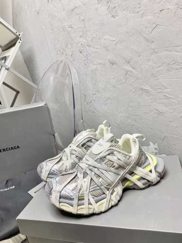 顶级版本 巴黎世家 户外概念鞋 Balenciaga Sneaker Tess 十代B款绑带鞋独家纯原版本 细节精准对位官方 私模组合大底原装大盒 从里到外 一