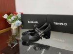 橙子出厂价 Chanel 香奈儿2024新款 双带粗跟玛丽珍单鞋 优雅永不过时，减龄又有点俏皮的方头，相信每个女孩都会为之心动！ 跟高：6Cm 码数：35-40