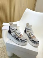 2055春夏chloe 克洛伊,高帮,Nama sneaker彩虹系列运动鞋、容祖儿和孙怡宋茜明星同款、原材料是可再生物料制作、全手工缝马克线、肉眼可见皆是手工