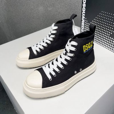 Dsquared2爆款持续，重金打造，官网1:1，原版原厂特供材料面进口网布，鞋口采用进口莱卡布提高舒适度。原版pu成型垫脚。每个细节都发挥到极致。码数，39-