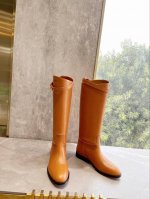 G06顶级版本 H家 2024新款 Hermes爱马仕经典长靴靴子专柜价格接近2W高昂的售价自然有独特的工艺和品质这款靴子的皮料全部为进口定制，内里材质也是进口