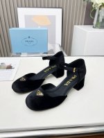340 Prada 225普拉达春夏新品，玛丽珍单鞋实力来袭Prada Glow限时店很闪亮的单品2025S超级爆系列爆品，各大网红明星乔欣，程潇，刘令姿同款圆