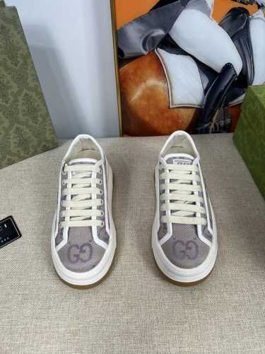 橙子出厂价 Gucci 古驰1977系列 经典刺绣gg厚底帆布鞋 休闲板鞋 情侣款 Gg厚底运动鞋复古刺绣休闲运动鞋松糕厚底酷飒风格复古拼色板鞋帆布鞋 早春爆款