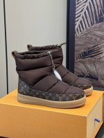 顶级品质 1V Fw24 New Arrival～ L家24秋冬羽绒雪地靴新品 内里羊毛，鞋面防水防污填充90白鸭绒 造型好看，温暖呵护 Size 35-41