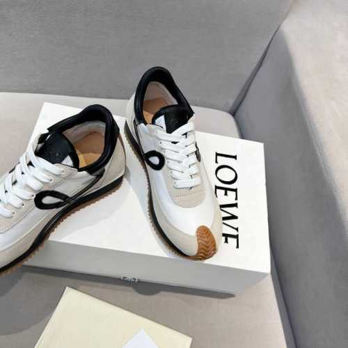 高版本 - Loewe 罗意威 新款内增高德训鞋！上脚超级轻便、舒适，6Cm 内增高更是小个子的福音！原版1:1顶级复刻！品质欢迎看实物对比！供高端代购首选鞋面