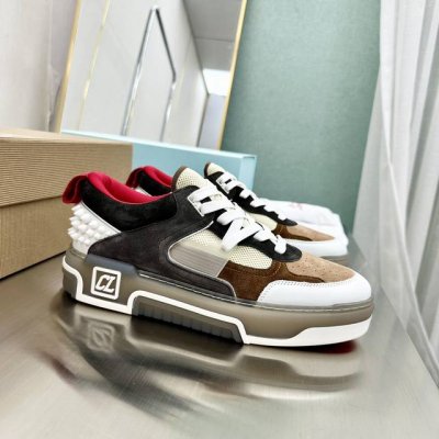 出厂价 王俊凯 杨幂 丁程鑫 陈牧驰王子异 同款christian Louboutin路铂廷 2024 新品 Astroloubi 男女同款厚底运动鞋红底鞋时尚