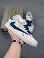 海外爆款限量发售！公司级 nike jordan air jordan 1高端定制 低帮 复古 减震 防滑 耐磨 篮球鞋 定制鞋盒 大厂纯原品质出货 超高清洁度