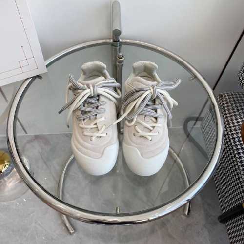 女 男 Alexander Wang 24Ss 秋冬最新 Flexion系列 复古 休闲 运动鞋 原版包装 原版购入开发 做货 这款flexion Off Wh