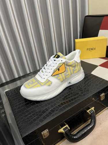 出厂价： Fendi 芬迪 男士最新款休闲鞋！专柜同步上市！原版一比一复刻。内里采用头层顶级羊皮，原版原厂特供橡胶大底。引领时尚新概念。配码：38-443色可选