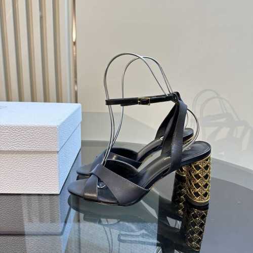 厂价 Dior 迪奥24S秋冬新品 鞋面采用进口小牛皮 内里采用羊皮内里 意大利进口牛皮大底 跟高：9.5Cm 码数：35-39 40 41 42定做