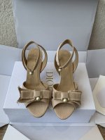 官网同步盒包装 迪奥 Dior 25Ss 新色 新元素 Dior 春夏新款圆头 珍珠 凉鞋 细跟跟凉鞋 方头粗跟果冻色露趾凉鞋 鞋 市面顶级版本 鞋面：原版开模