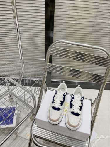 男+10 顶级版本 Dior迪奥23Ss One系列 小白鞋 情侣款 休闲 运动鞋 板鞋 原版购入开发 做货 本季新款 Dior One 运动鞋时尚现代，彰显