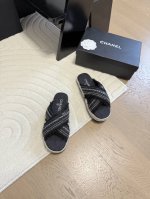 Chanel 25C春夏拖鞋全系列全系列首发 专柜有的我都有高版本高品质鞋面牛皮 原版面料 内里羊皮 原版大底Size:35-39 其他码数定