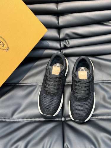 tod'S 托德斯 P: Size：38-44 45.46定做 新款男士休闲运动鞋，头层牛皮拼接透气网面材质打造，质感高端细腻，内里纯棉网牛皮垫脚，贴肤柔软，时