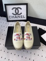 p290 Chanel新款渔夫鞋 夏季重工艺设计制作 潮流时尚休闲百搭 进口牛仔布鞋面 羊皮垫脚 原版麻绳编织大底 Size:35-40(34 41 42订做)