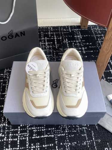 代购级女款 男款 Hogan系列 情侣 运动鞋 25ss新款 Hogan 运动鞋贾玲同款本款H601系列运动鞋兼具个性设计和复古元素，轻便鞋底沿袭系列款式，增添