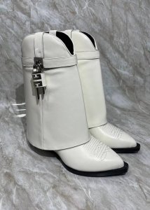Givenchy ｜4 最高版 出厂价 真皮大底 仿真皮大底 定做 Givenchy 2024 新款高靴系列 纪梵希 锁扣 真皮压花款 风靡整个时尚圈 专柜 正