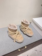Inuikii 来自瑞士的寒冷之美 Inuikii皮毛一体防滑增高雪地靴 北欧爆单品，Ins博主疯狂大秀 全鞋采用进口牛皮 结合羊皮毛一体材质 纯手工制作皮毛一