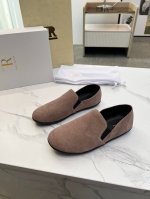 高品质出厂 The Row 慵懒奶奶鞋 极简风圆头一脚蹬乐福鞋平底单鞋 柔软超舒服 法式优雅气质在线、高级又时髦，可盐可甜，文艺又气质！四季可穿的单品，好穿又好