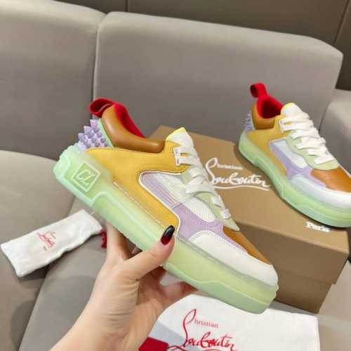 出厂价 王俊凯 杨幂 许凯 张婧仪 丁程鑫 陈牧驰 王子异 同款christian Louboutin路铂廷 2024 新品 Astroloubi 男女同款厚底