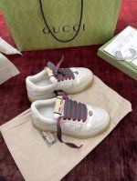 guc* Screener系列胖丁鞋 代购级“闪闪银” 女款P430