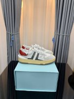 情侣款 顶级版本LANVIN浪凡最新系带时尚休闲板鞋～高品质CLAY情侣系列 当季最新潮品 众多博主纷纷种草，入购原版开模定制，鞋面和大底马克线串线缝制不封边工