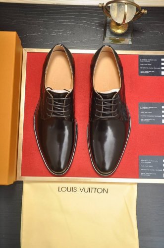 出厂价 LOUIS VUITTON 牛皮内里 新款牛皮LV正装鞋专柜一比一制作原单品质、进口牛皮鞋面全牛皮内里原单原版橡胶大底、｛高品质看得见｝码数：38-45
