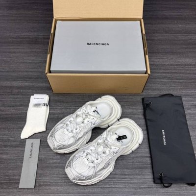 590 纯原版本Balenciaga Phantom Sneaker 巴黎世家全新做旧 3Xl半拖 十代白银半拖做旧潮流跑鞋 在延续 Track Trainer