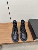 2024Ss Chanel 厚底乐福鞋 裸靴 23Ss香奶奶新品乐福鞋 设计简约高级，超级百搭款！粗鞋带系带设计，进口牛皮肉眼可见的天然动物皮革的质感！原版做货