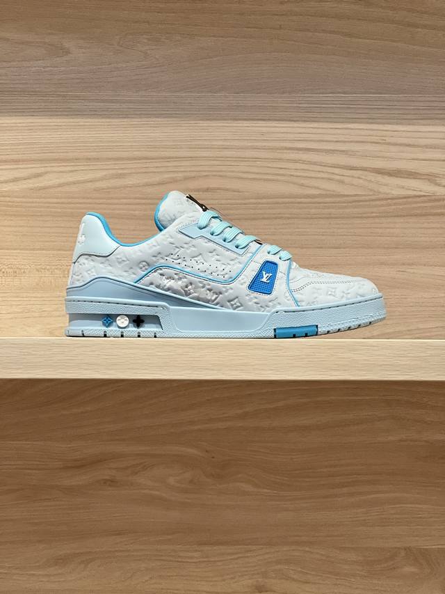 专注好品质——顶级出品 天蓝实拍——代购级Trainer X Tyler联名款 原版材料定制！压纹工艺成本徒然增加！非通货！私模大底！精细工艺！ size：38