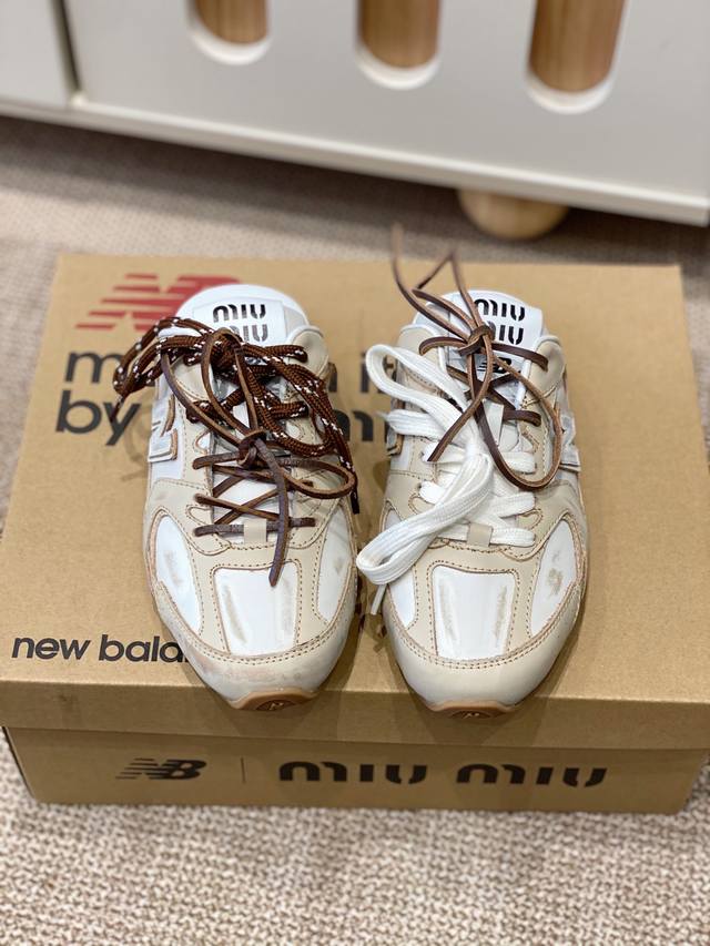 擦色牛皮380（3色） miumi*U X New Balanc*E 联名走秀款 半拖 超级无敌大热门[得意]无论你如何穿搭请都不要放过这一双530系列的运动鞋