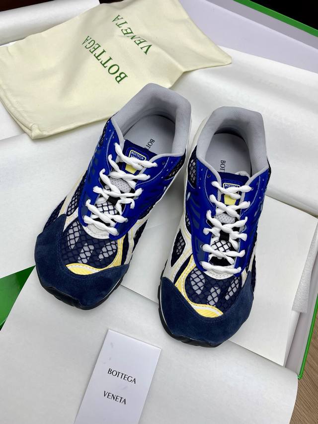 460顶级版本代购级Bottega Venet* 葆蝶家Bv最新款Orbit系列 情侣款 复古 网面 休闲 运动鞋 跑步 老爹鞋 原版购入开发 做货 Botte