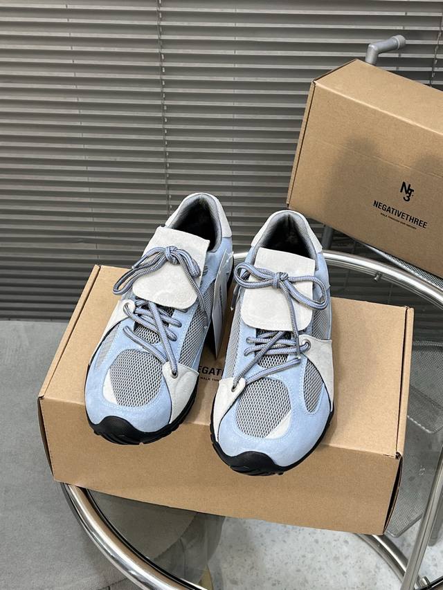 出厂P350 negativethree(Nt3)韩国设计师品牌机能运动鞋 原版1比1复制 韩国各大网红 明星都在穿的 一款小众韩国品牌 面料高丝光牛津 透气网