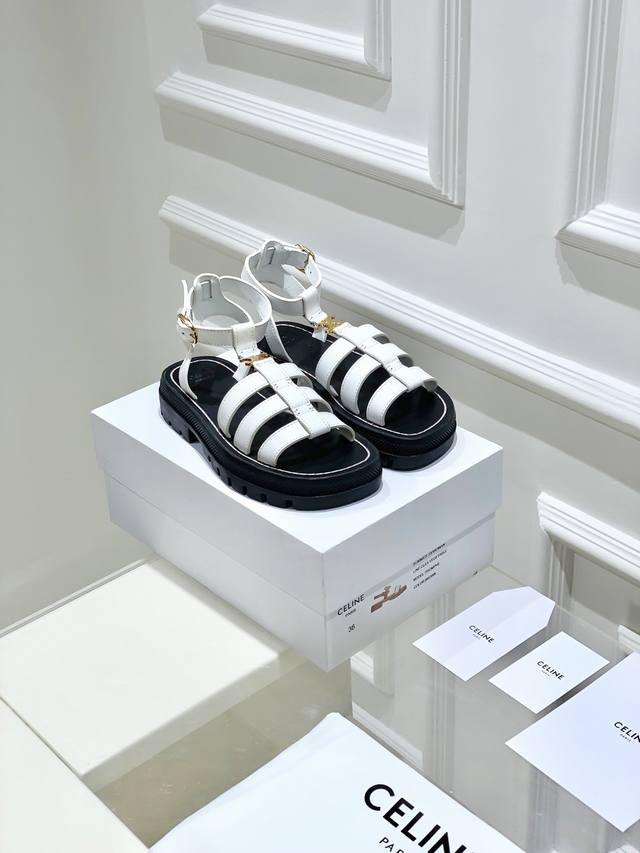 〖 〗310 代购级别！23Ss新品思琳复古罗马凉鞋 进出专柜无压力，重工版，拒绝一眼假Low货 原版楦型，调试N次、这款上脚绝对Vintage复古风味十足 鞋