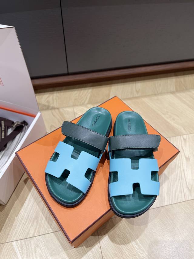 顶级品质P430 hermes Ss25 New Arrival～ 爱玛仕春夏新配色｜H二舅拖鞋 必须疯狂打Call经典的+2025新配色～ 也太好看了吧…H粉