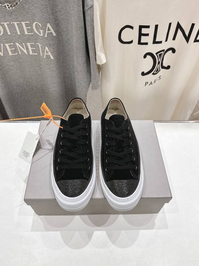 高版本出厂430 Brunello Cucinelli 新款Bc经典休闲鞋运动鞋系列单鞋 bc是意大利知名品牌，极简主义风格，复古又高级！简约又大气，属于非常耐