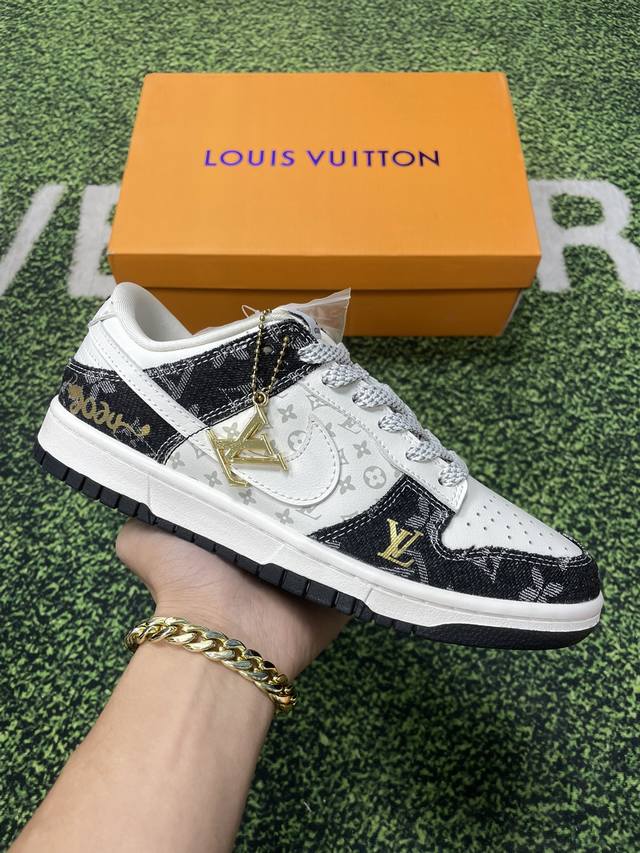 400 现货 纯原版 可退换 nk Sb Dunk Low Lv联名 纯原大厂出品 极力推荐 顶级版本 原装头层材料 独家版型蒸餾加工 帶來的是更好的视觉和脚感