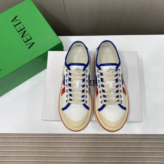 出厂价P 男+10 Bottega Veneta 葆蝶家Bv最新款Eliot系列 复古 篮球鞋 休闲 运动 帆布鞋 上市即封神 按原版1:1的复制、原版材料、原