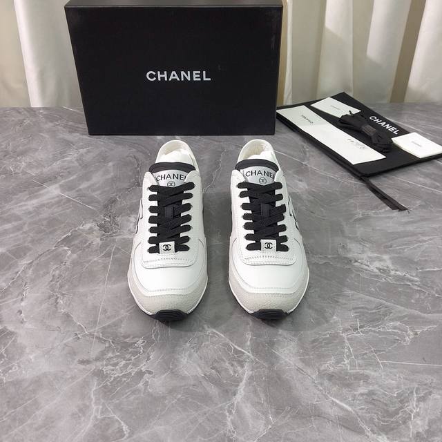 工厂P价P 男款+20 顶级版本 代购级别 原版开发 Chanel2025Ss新品情侣款休闲运动鞋 顶级版本 专柜断货王 各大博主人手必备款 经典超百搭款 面料