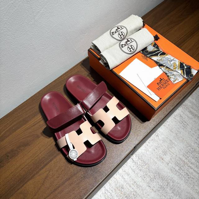 女款 男款10 品牌：Hermes 编号：H8018-210199 颜色：拼色色系 码数:35一40 38-45 鞋面材质：进口小牛皮 大底材质：Tpu防滑耐磨