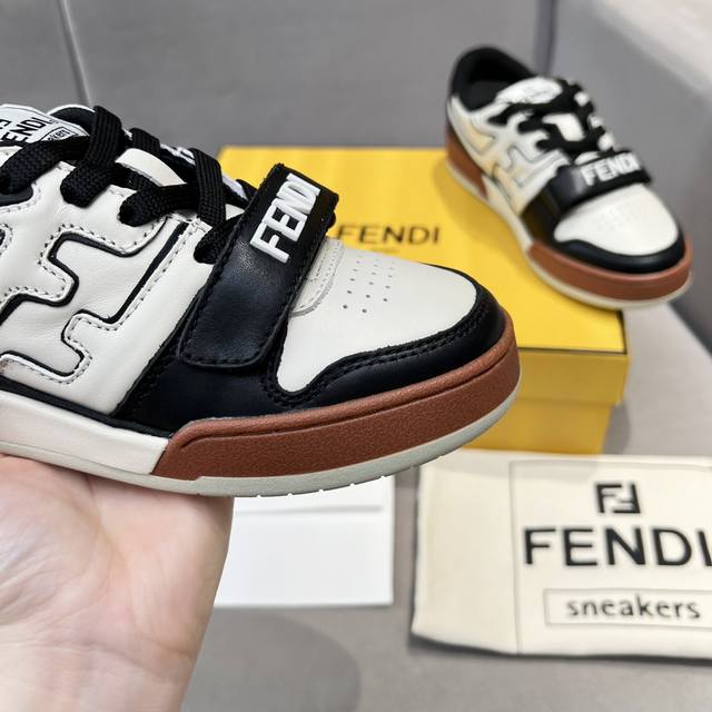 实价 Fendi芬迪情侣款板鞋休闲运动鞋 Fd Match 原版购入 一比一复刻 本厂出市场顶级版本 顶级全套包装组合底 设计师Kim Jones打造的首款运动