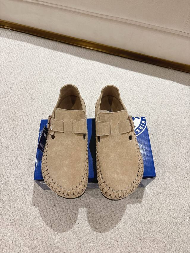 Birkenstock脖肯男士手工休闲鞋 鞋面进口牛皮，牛皮内里，原版大底，标准码数39-44