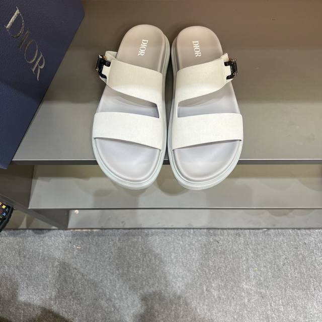 Dior迪奥 Size:38-45 Dior迪奥 最新款H-Town 系列 Oblique 厚底 拖鞋 凉鞋 原版购入开发 做货 这款 Dior H-Town
