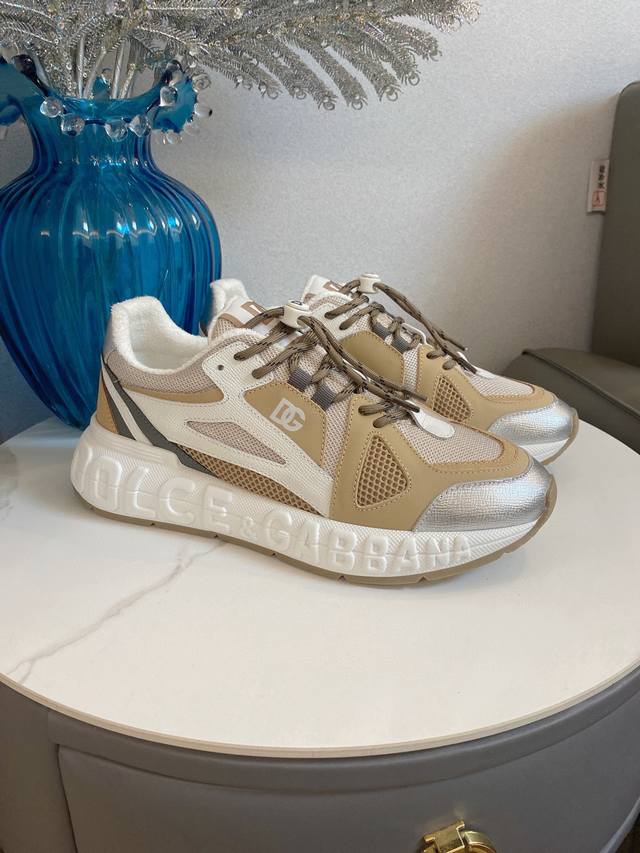 Dolce&Gabbana杜嘉班纳 最新爆款 D&G情侣款老爹鞋 Airmaster系列 休闲 运动鞋 原版购入开发 做货 Airmaster 鞋款汲取Daym