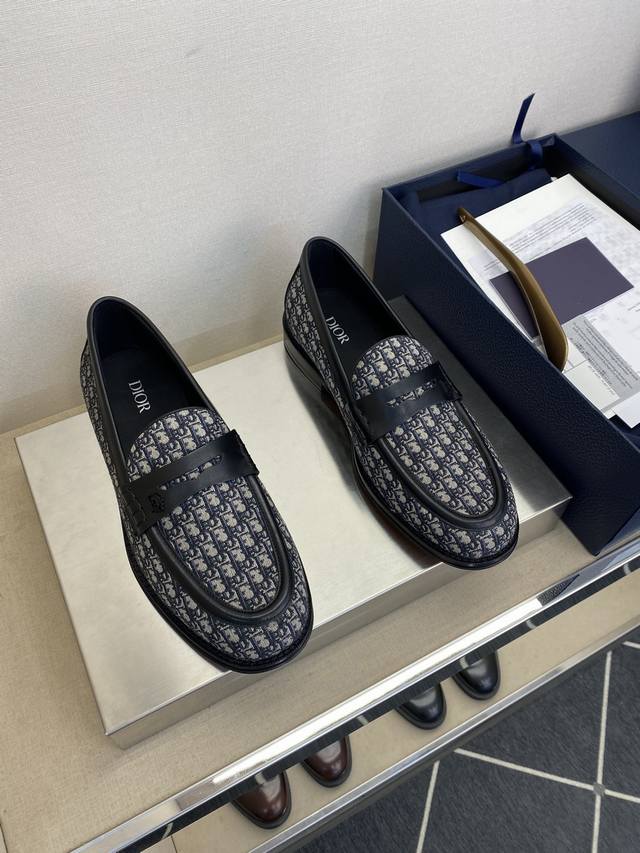 Dior Granville乐福鞋 真皮大底 Size:38-45