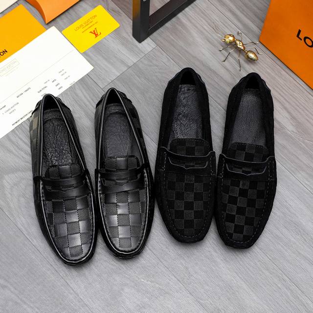 商品商标：Louis Vuitton 路易威登 休闲鞋 正码码数: 38-44 商品材料：精选 反绒牛皮压纹鞋面 猪皮内里 橡胶大底
