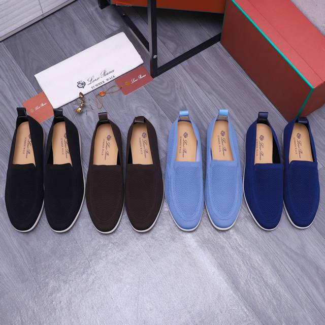 商品商标：Loropiana[诺悠翩雅] 运动 休闲鞋 正码码数: 38－45 商品材料：精选原版飞织鞋面 天鹅绒内里 皮鞋垫 原版大底