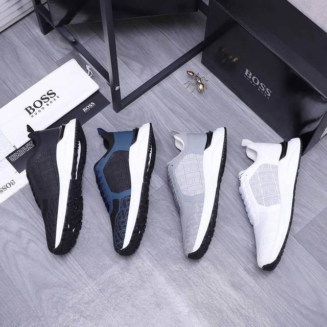 商品商标： ＢＯＳＳ 休闲鞋 正码码数: 39－44 商品材料：精选原版鞋面 网布内里 橡胶大底