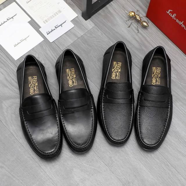 商品商标：Ferragamo 菲拉格慕 休闲鞋 正码码数: 38-44 商品材料：精选 光面牛皮鞋面 牛皮内里 橡胶大底