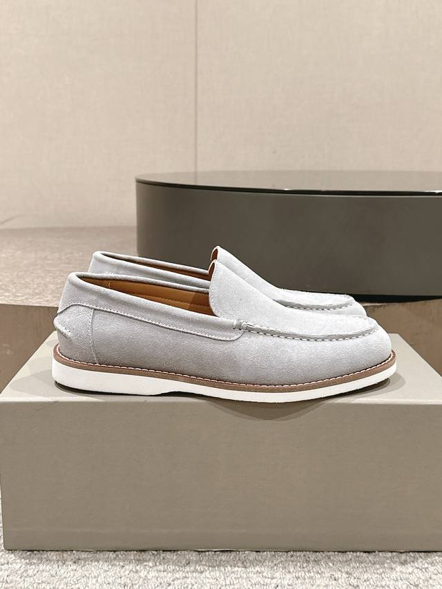 Bc Size ：39-44 38.45.46可订做 2025Brunello Cucinelli 25Ss 春夏新款 乐福鞋 单鞋 Bc是意大利知名品牌，极简